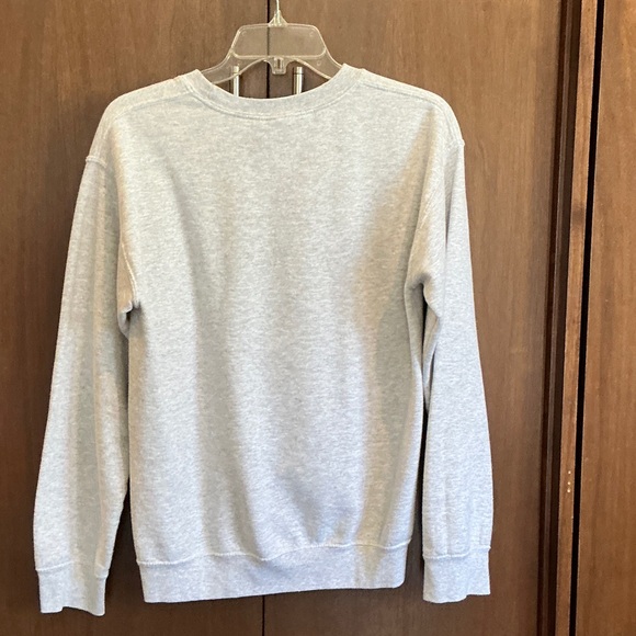 Altar'd State Gray Smiley Face Sweater - Picture 3 of 3